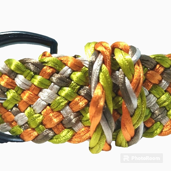 Gorgeous Braided Belt. Hand Made in India. One of A Kind! - Picture 4 of 12